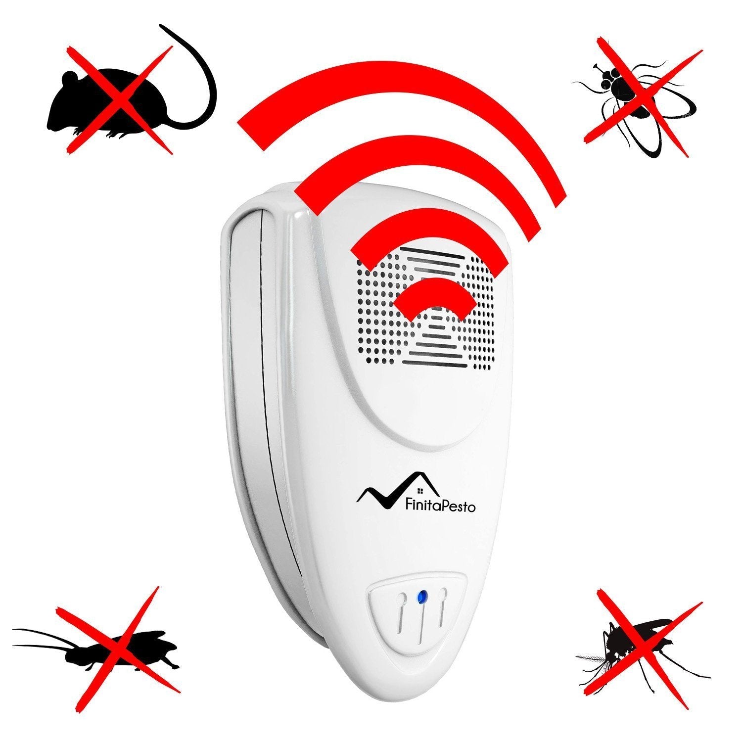 Ultrasonic Pest Repeller - PACK of 2