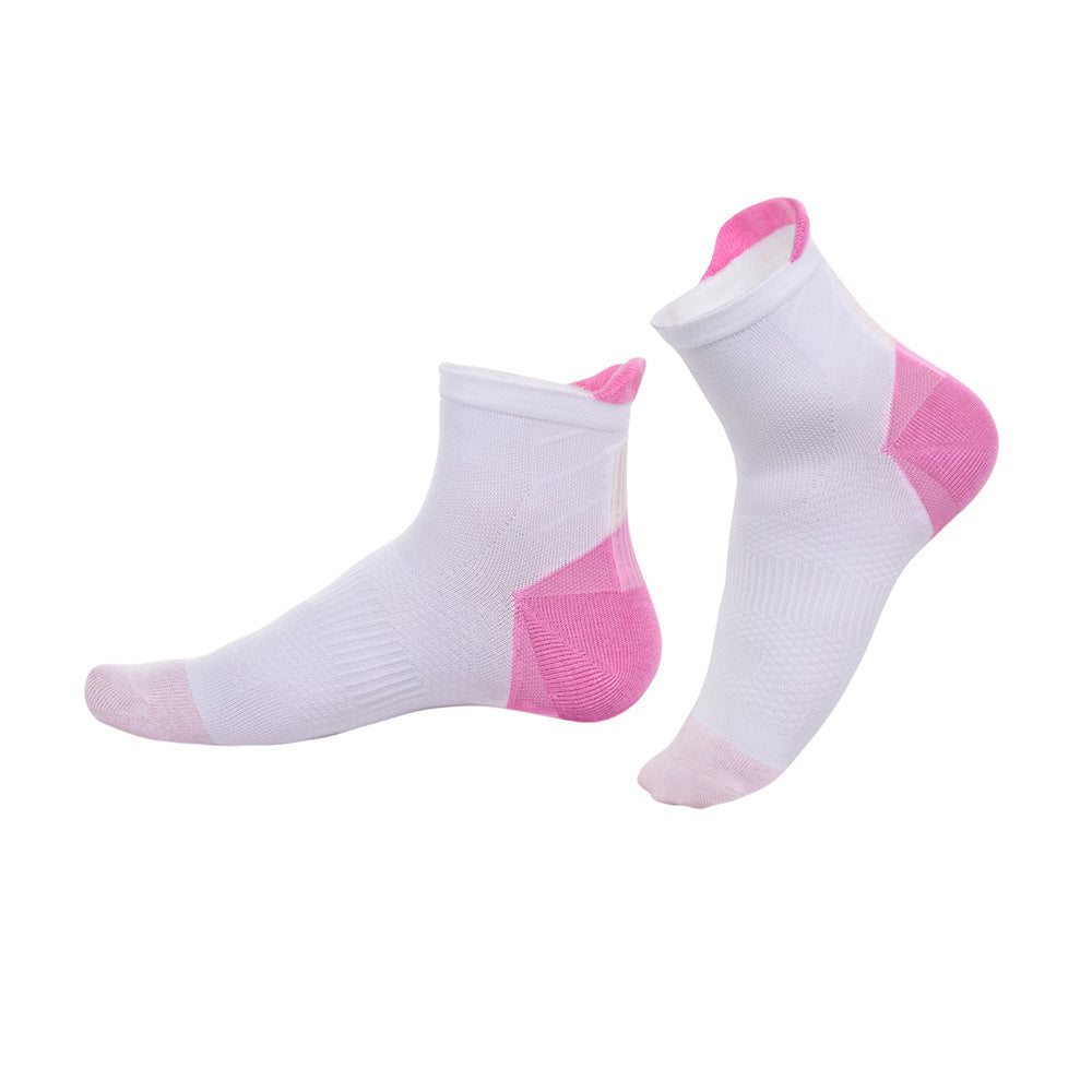 Men&Women Cycling Socks Running Compression Socks Short Tube