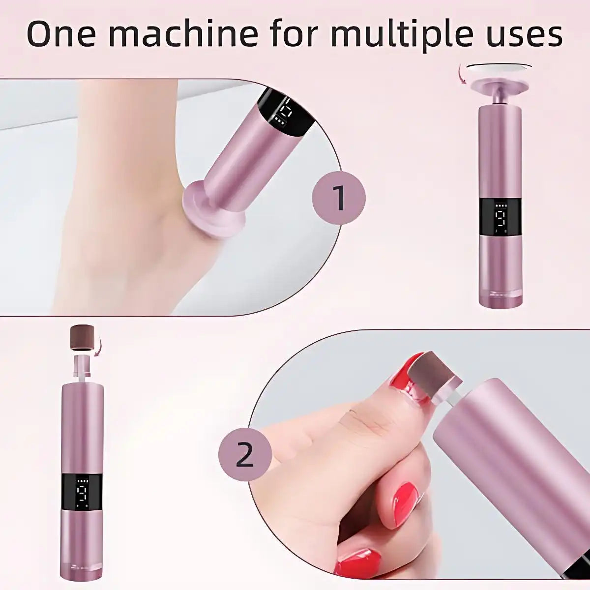 9-Speed Professional Electric Callus Remover & Foot Smoother