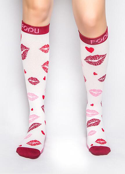 Fit Compression Socks with Graduated Target Zones 20-30 mmHg Support Stockings#4