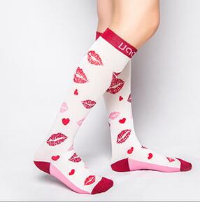 Fit Compression Socks with Graduated Target Zones 20-30 mmHg Support Stockings#4