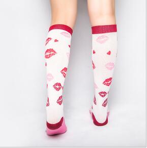 Fit Compression Socks with Graduated Target Zones 20-30 mmHg Support Stockings#4