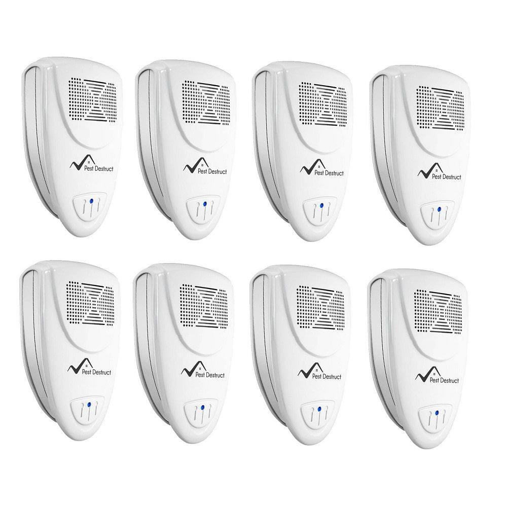 Ultrasonic Moth Repeller - PACK of 8 - Get Rid Of Pantry Moths In 48 Hours