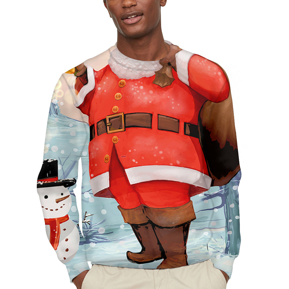 3D Sweatershirt  Ugly Christmas Sweater