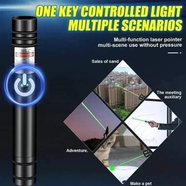 Adjustable Focus Long Range Laser Pointer