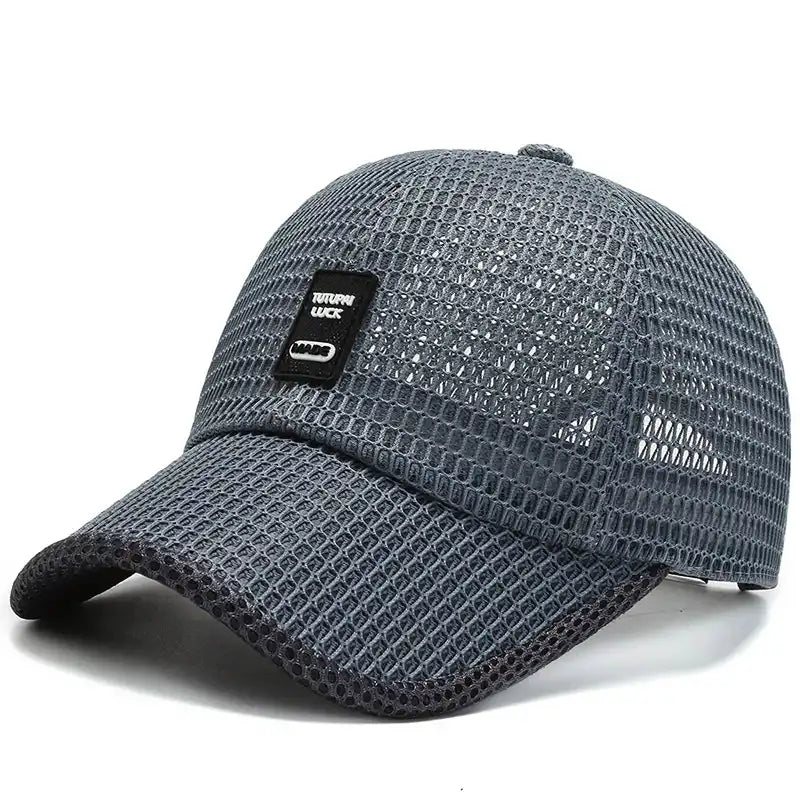 Adjustable Unisex Baseball Cap - Mesh Design for Breathability