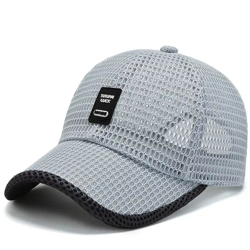 Adjustable Unisex Baseball Cap - Mesh Design for Breathability