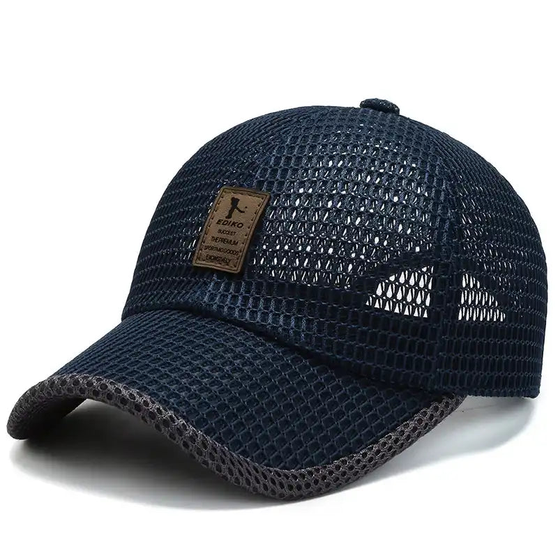 Adjustable Unisex Baseball Cap - Mesh Design for Breathability