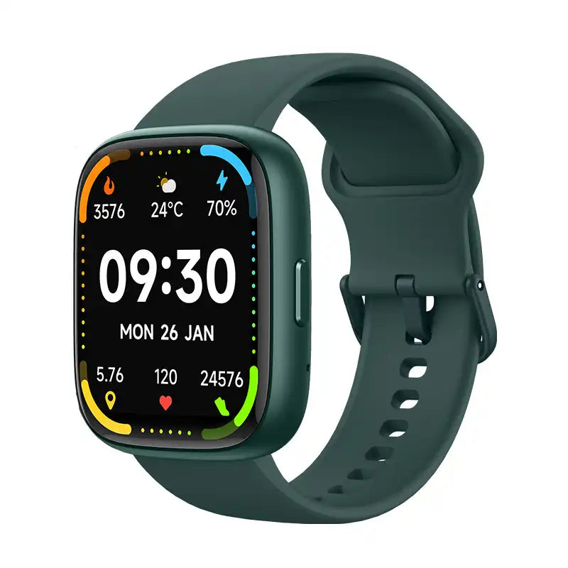 Alexa Smartwatch with Health Monitor | Bluetooth Calling & Multi-Sport Tracking