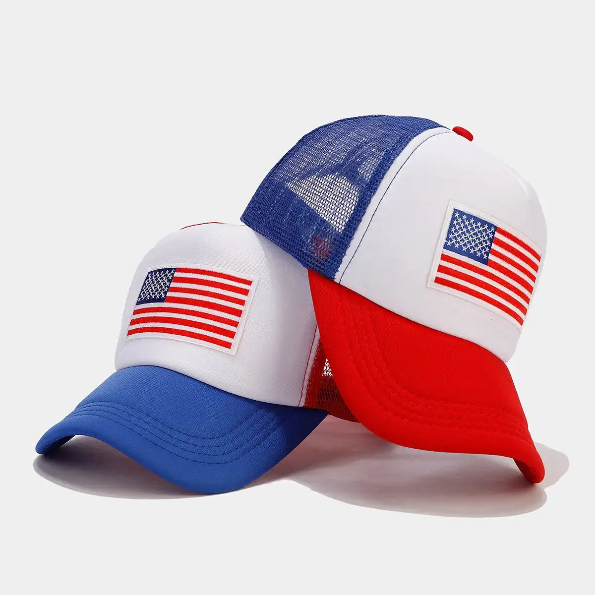 American Flag Baseball Cap Patriotic Independence Day Cap