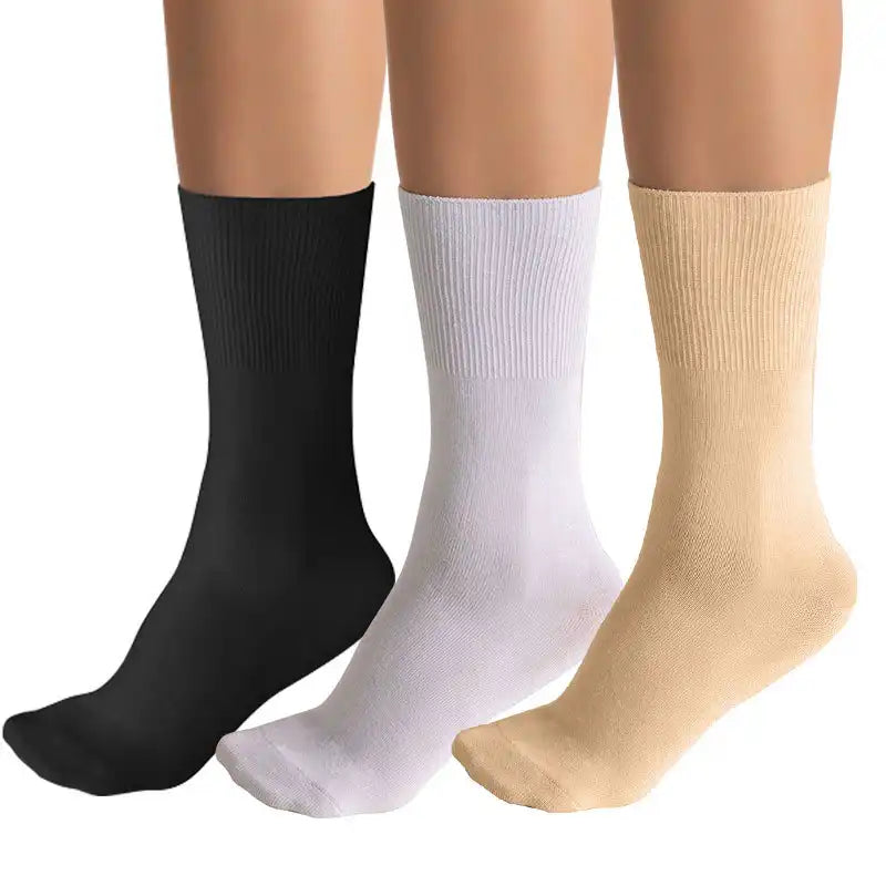 Antibacterial Diabetic Socks - Breathable Bamboo Odor Control(3 Pairs)