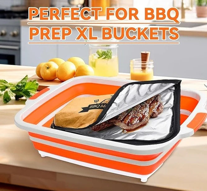 Insulated BBQ Meat Resting Blanket Large Reusable Smoker Bag for Brisket, Beef, Turkey