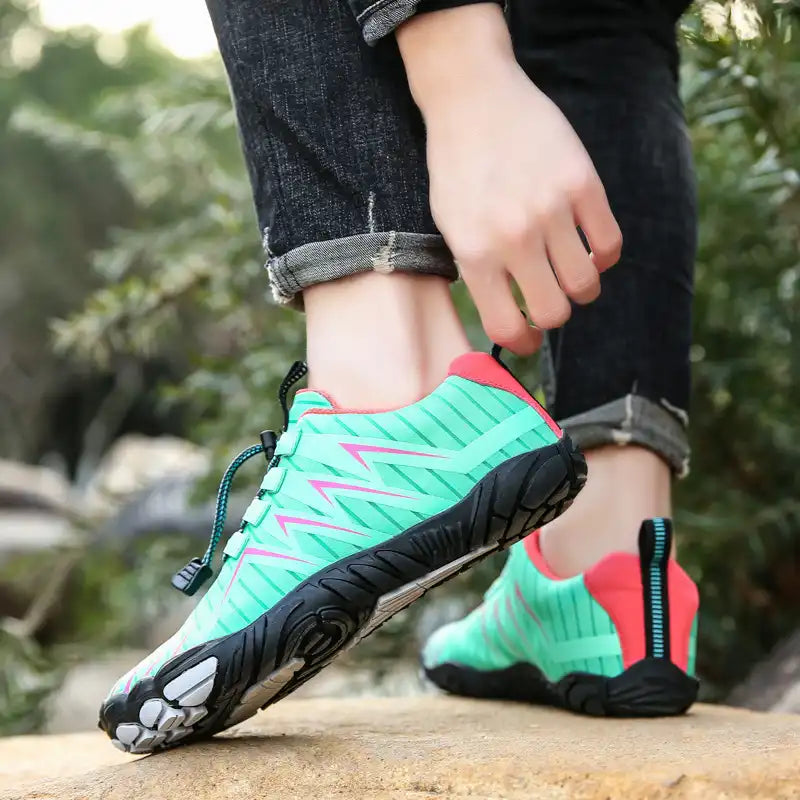 Barefoot Freedom Water Shoes | Five-Toe Non-Slip for Surf, Swim, Hike (Unisex)