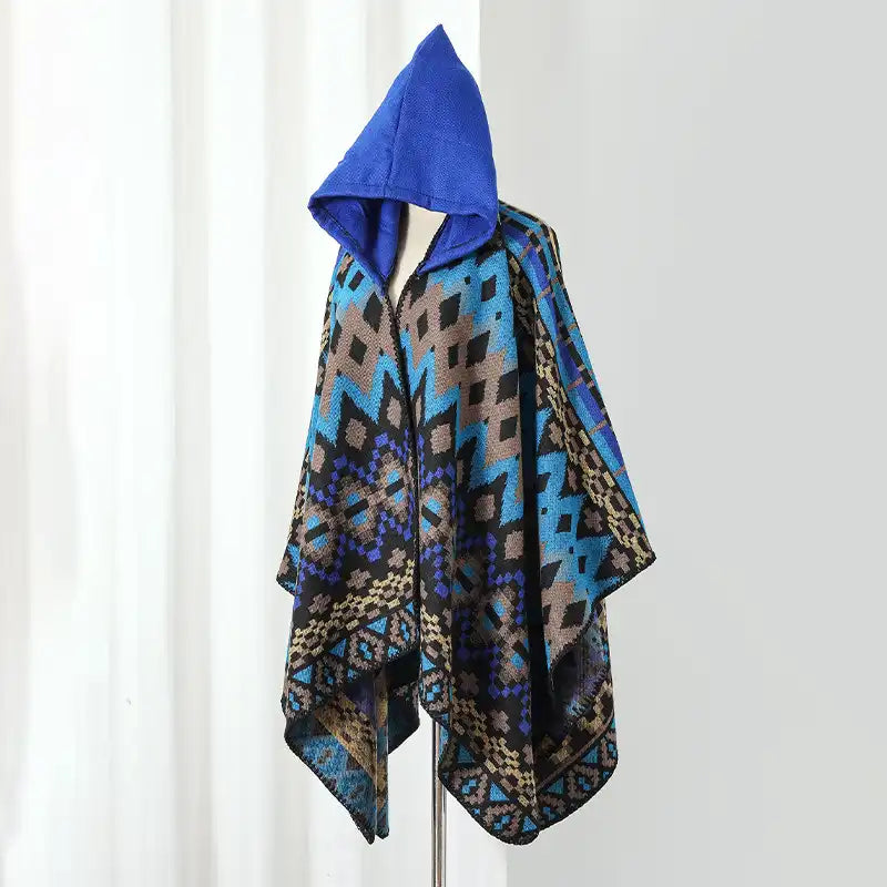 Bohemian Ethnic Style Cape Shawl