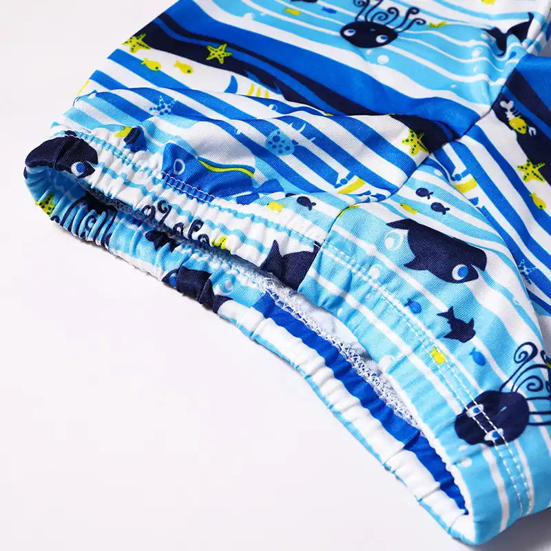 Boys' Fun Cartoon Swimming Trunks Beach Shorts (Random Colors)