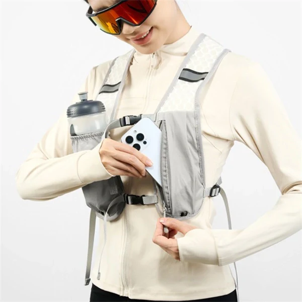 Breathable Hydration Vest Backpack – Lightweight Gear for Running, Hiking & Cycling