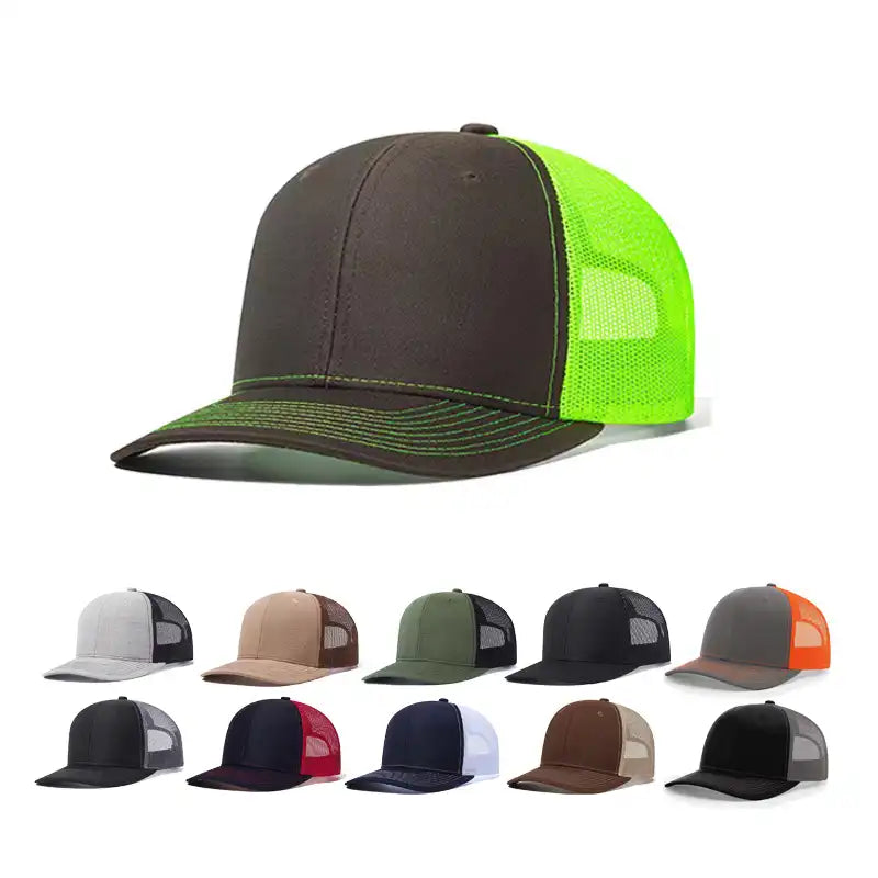 Breathable Mesh Baseball Cap Trucker Hat