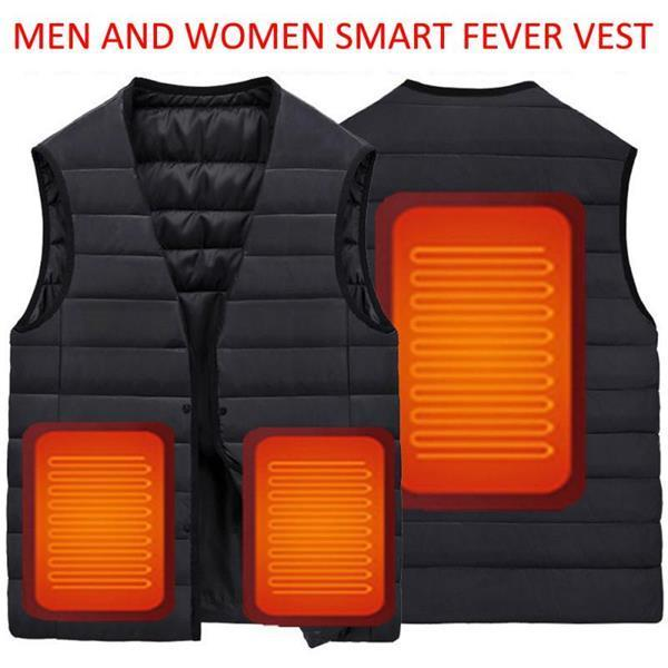 Unisex Usb Electric Heated Vests/Jacket 2019 Upgrade Lightweight