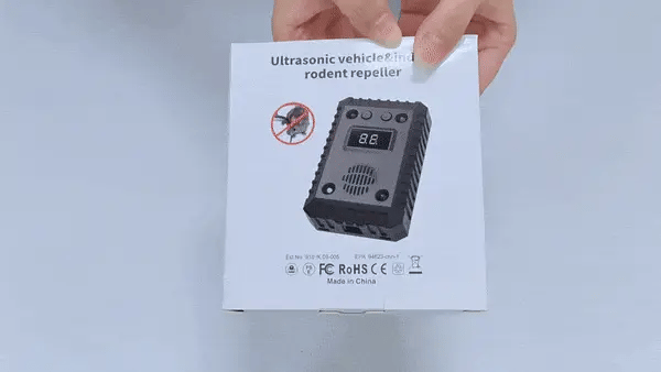 Car Under Hood Ultrasonic Mouse Repellent Pest Animal Repellent