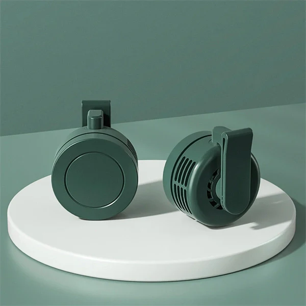 Clip-on Waist Fan with 900mAh Battery Hands-Free Portable Cooling for Outdoor Work