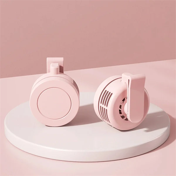 Clip-on Waist Fan with 900mAh Battery Hands-Free Portable Cooling for Outdoor Work