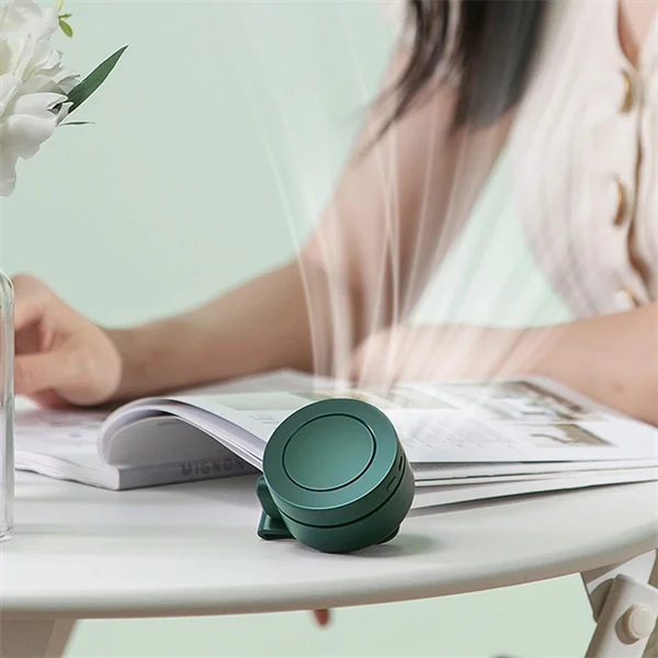 Clip-on Waist Fan with 900mAh Battery Hands-Free Portable Cooling for Outdoor Work