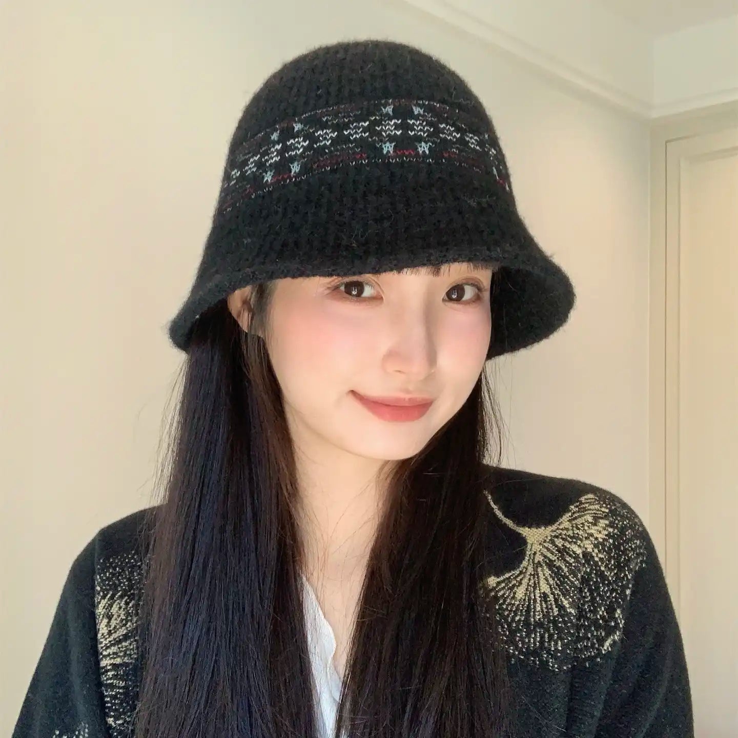 Cozy Cable Knit Bucket Hat for Winte