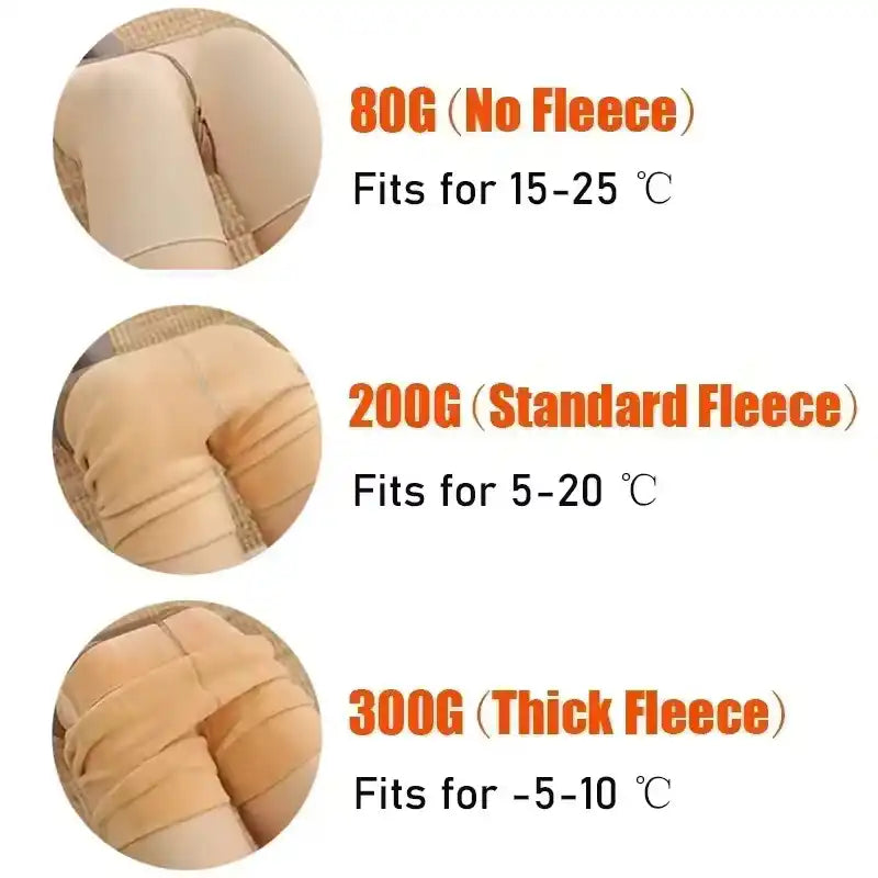 Cozy Fleece Thermal Leggings for Women
