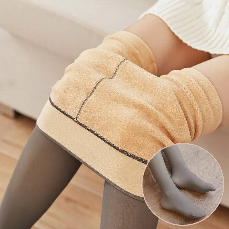 Cozy Fleece Thermal Leggings for Women