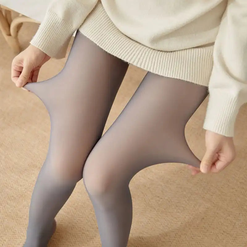 Cozy Fleece Thermal Leggings for Women