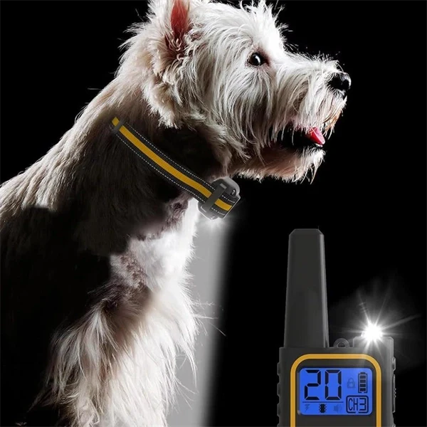 Dog Training Collar – 3000FT Remote Rechargeable Shock Collar for Pets