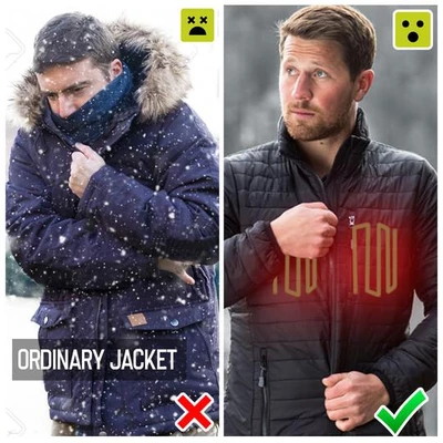 Unisex Usb Electric Heated Vests/Jacket 2019 Upgrade Lightweight