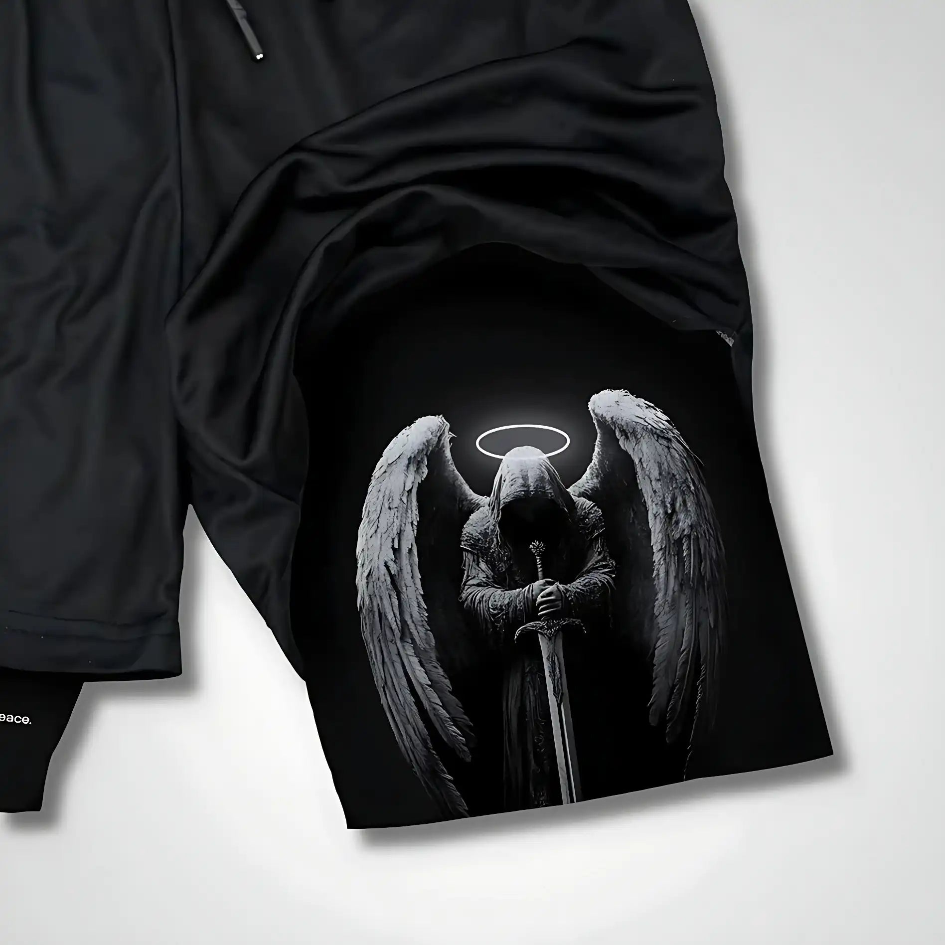 Ecclesiastes 3:8 Wings of War Printed Performance Shorts