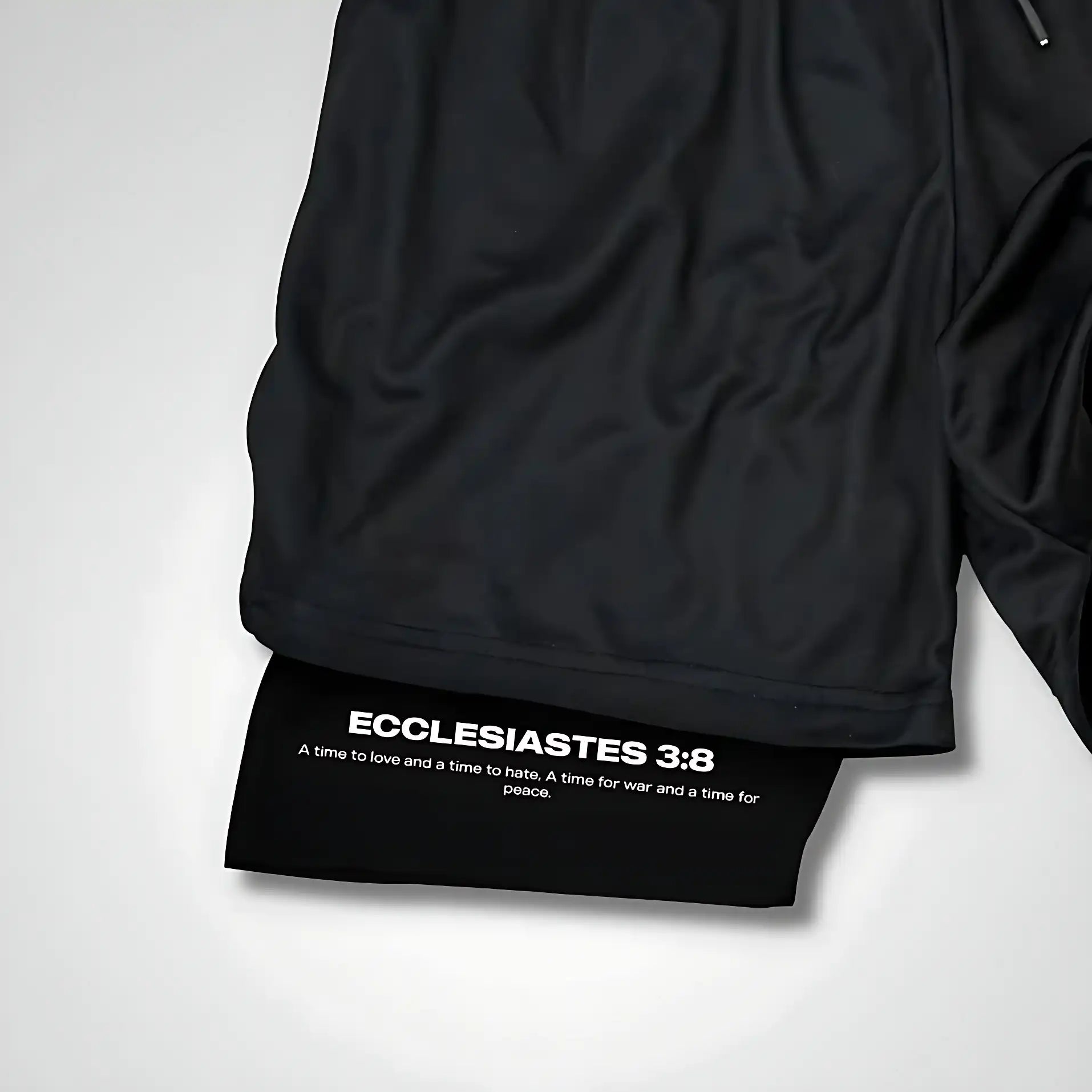 Ecclesiastes 3:8 Wings of War Printed Performance Shorts