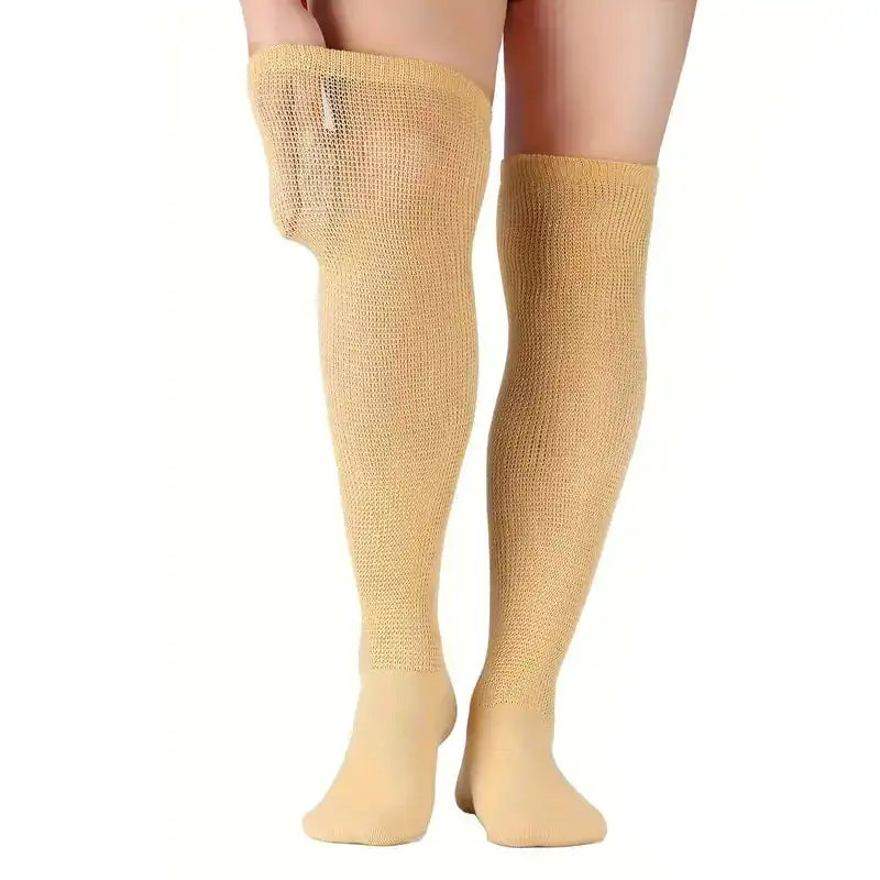 Extra Loose Nursing Socks Knee-High Diabetic Socks(2 Pairs)