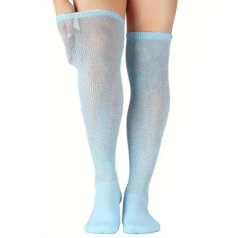 Extra Loose Nursing Socks Knee-High Diabetic Socks(2 Pairs)