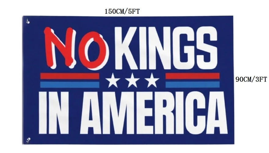 No Kings In America Flag Outdoor Garden Decoration Flag