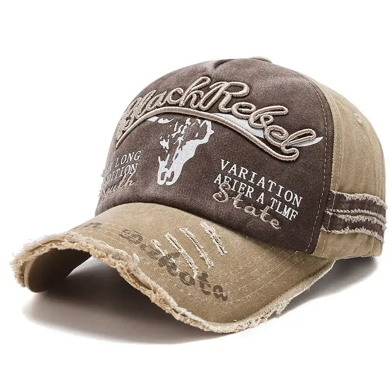 Faded Memories Embroidered Cotton Ball Cap
