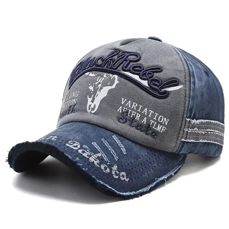Faded Memories Embroidered Cotton Ball Cap