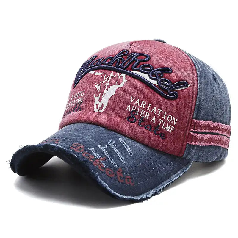 Faded Memories Embroidered Cotton Ball Cap