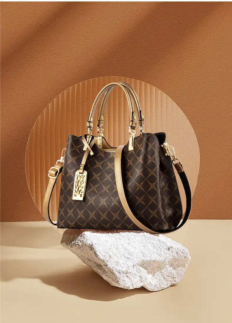 Fashionable Designer Ladies Handbag Shoulder Bag Printed Tote Bag