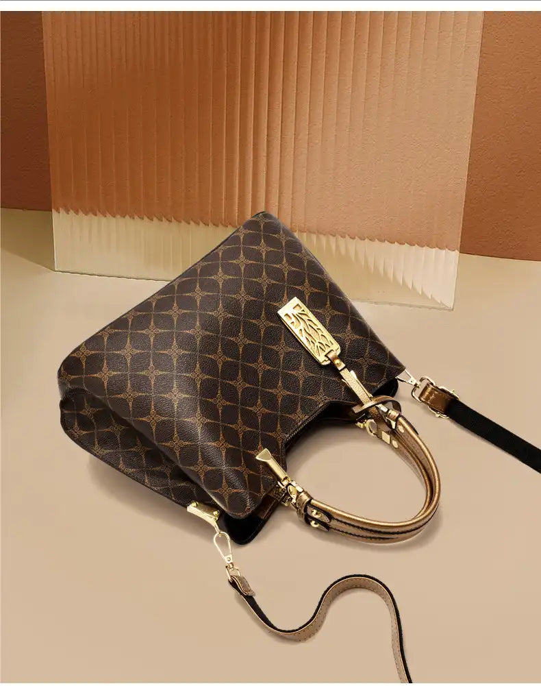 Fashionable Designer Ladies Handbag Shoulder Bag Printed Tote Bag