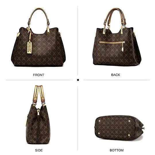 Fashionable Designer Ladies Handbag Shoulder Bag Printed Tote Bag