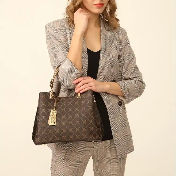 Fashionable Designer Ladies Handbag Shoulder Bag Printed Tote Bag