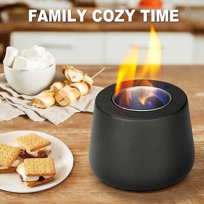 Indoor Tabletop Fire Pit Fireplace Outdoor Patio Portable Smokeless Fireplace