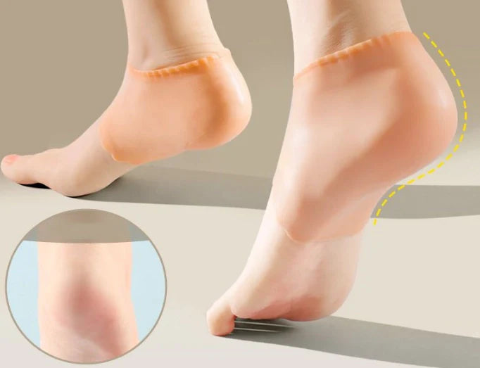 Silicon Heel Protection Covers for Plantar Fasciitis & Heel Spurs