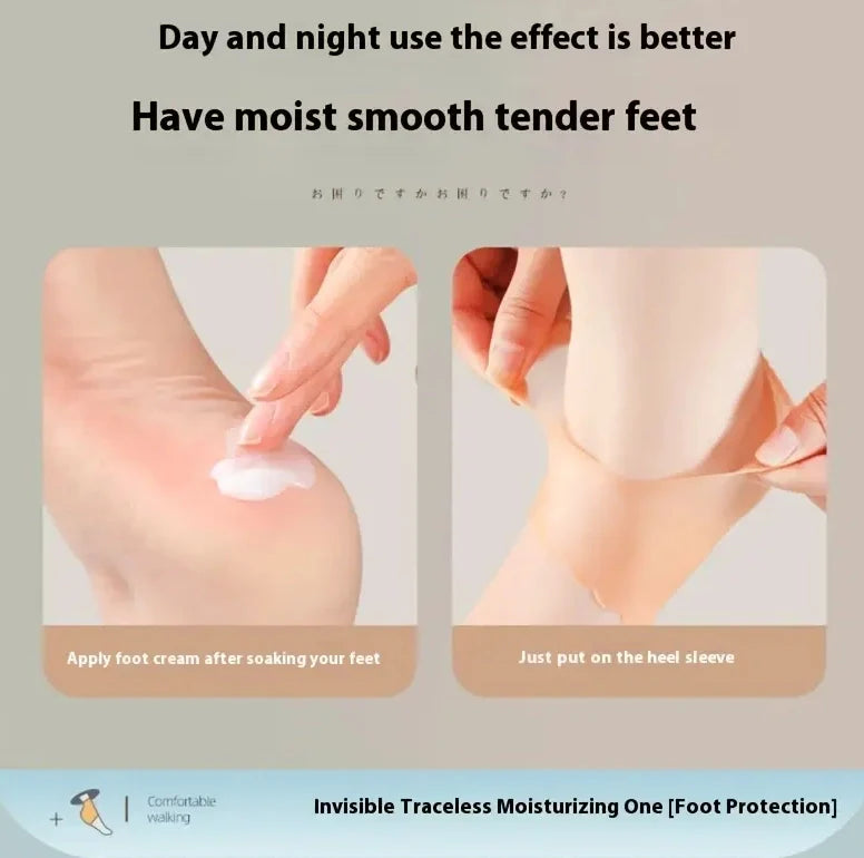 Silicon Heel Protection Covers for Plantar Fasciitis & Heel Spurs