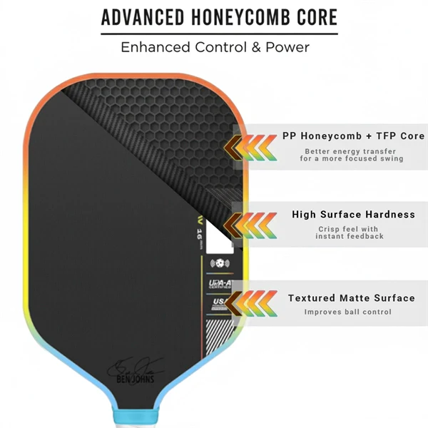 Gen4 Carbon Fiber Pickleball Paddle