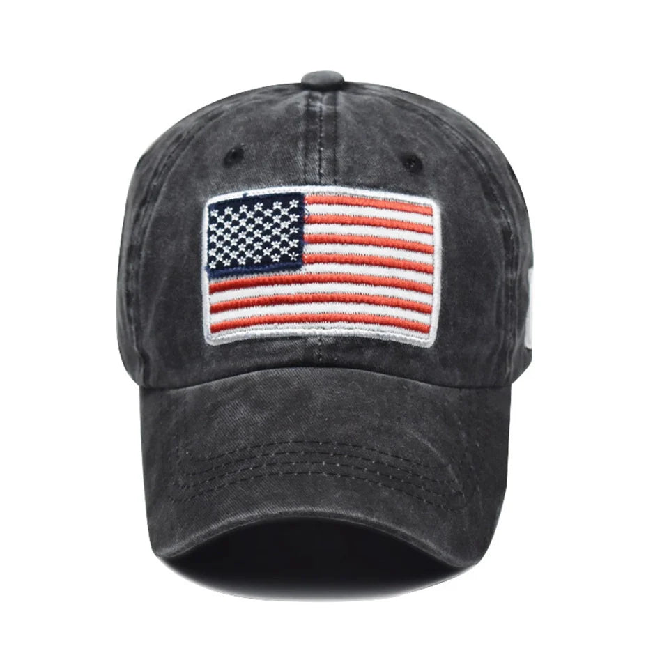 USA Baseball Cap Classic American Flag Hat