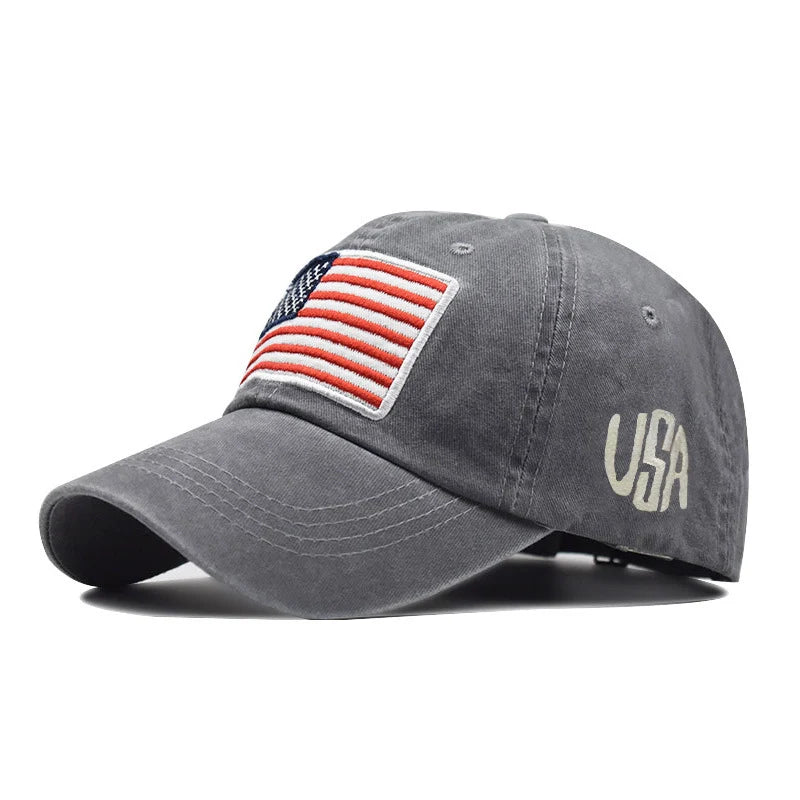 USA Baseball Cap Classic American Flag Hat
